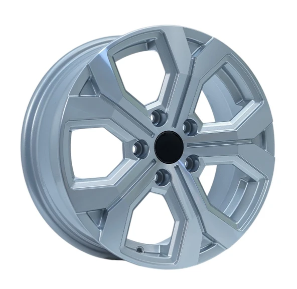 6.5X16 PCD 5X114.3 Argent-16260 Silver ET40 66.1 Jant