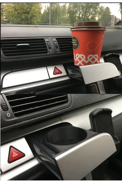 printstudıo Vw Passat B6 (2005-2011) Bardaklık Bardak Tutucu (68 MM ÇAP)
