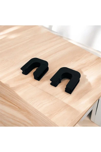 printstudıo Mitsubishi Colt Bagaj Pandizot Ayağı (SAĞ VE SOL ÇİFT) Siyah Renk - Resim 2