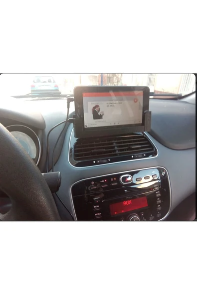 printstudıo Fiat Punto Uyumlu Tablet/telefon Tutucu (7"İNCH'E KADAR UYUMLU)