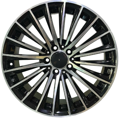 9.0X18 PCD 5X112 DY-988 Black Diamond ET48 66.6 Jant