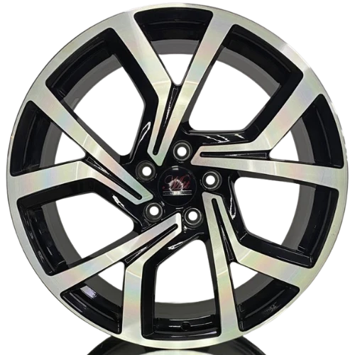 Volkswagen Uyumlu MTT-5573 8.5X19 5X112 ET45 57.1 Black Diamond Jant
