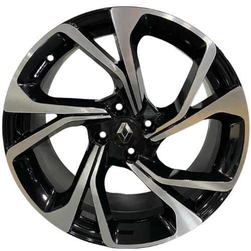 7.5X17 PCD 4X100 DY-907 Black Diamond ET40 60.1 Jant
