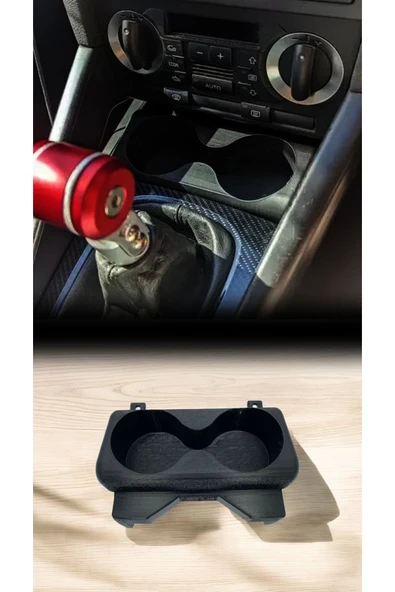 printstudıo AUDI A3 8P (2004–2013) UYUMLU BARDAKLIK BARDAK TUTUCU