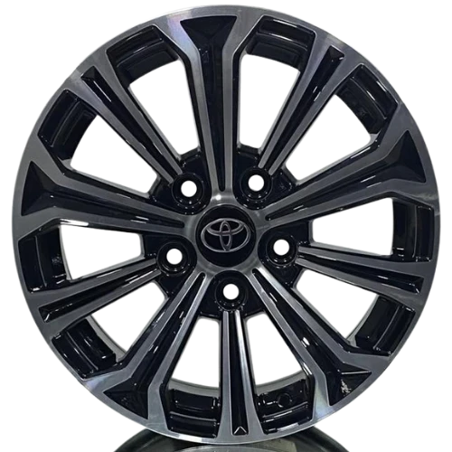 Toyota Uyumlu DY-605 6.5X15 5X114.3 ET39 60.1 Black Diamond Jant