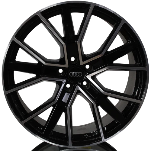 8.0X18 PCD 5X112 BK-5131 Black Machined ET45 66.45 Jant