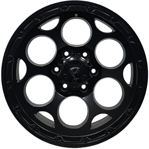 Mercedes X-Class Uyumlu Powcan BK-5748 9.0X18 6X114.3 ET10 66.1 Matt Black Jant - 1