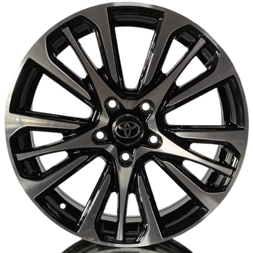 Toyota Uyumlu Powcan BK-Y0057 7.0X17 4X100 ET40 60.1 Black Machined Jant