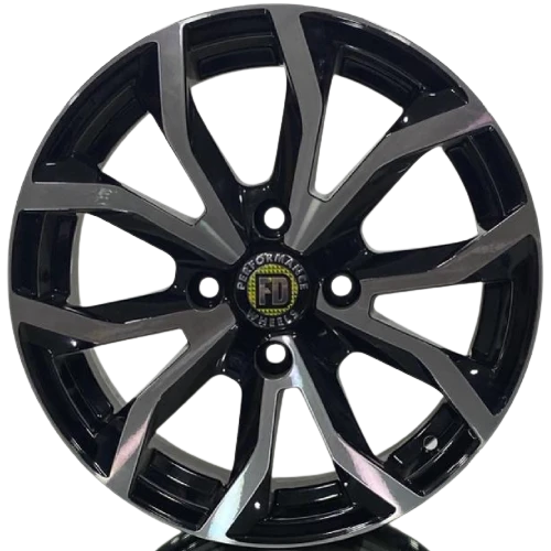 6.5X15 PCD 4X108 FD-534 Black Diamond ET35 67.1 Jant