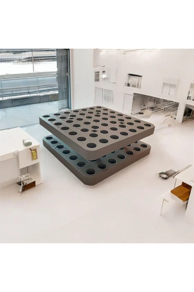 printstudıo Laboratuvar Vial Standı Vial Rackı Apartman Dizayn (2li Set) Özel Tasarım