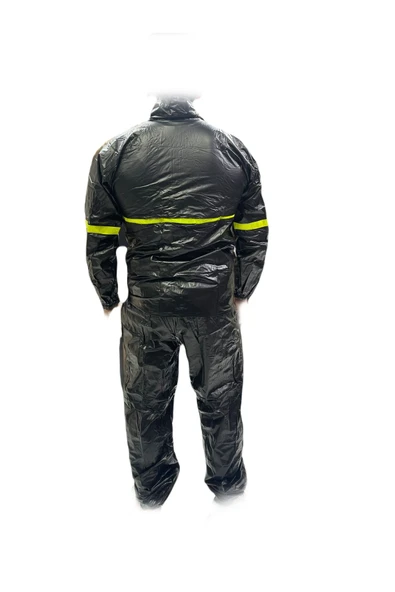 Motorcu Yağmurluk Takım Esnek ve Reflektörlü - 3