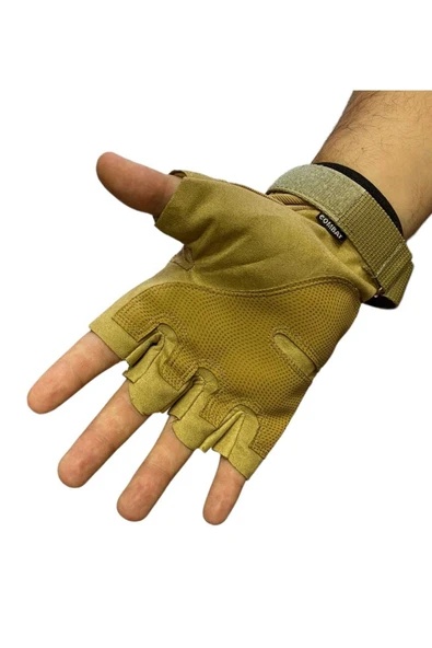 Combat Taktik Kesik Kemikli Eldiven Yarım Eldiven - 3