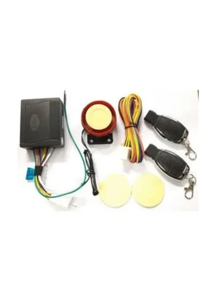 Motosiklet Alarm Ve Çalıştırma Seti Benzin Model 125db
