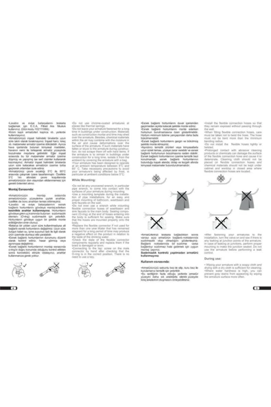 Eca Quadrille Tek Gövde Mutfak Eviye Bataryası 102108488 - 5