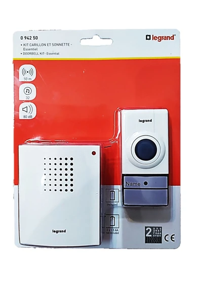 Legrand Uzaktan Kumandalı Kapı Zili 094250