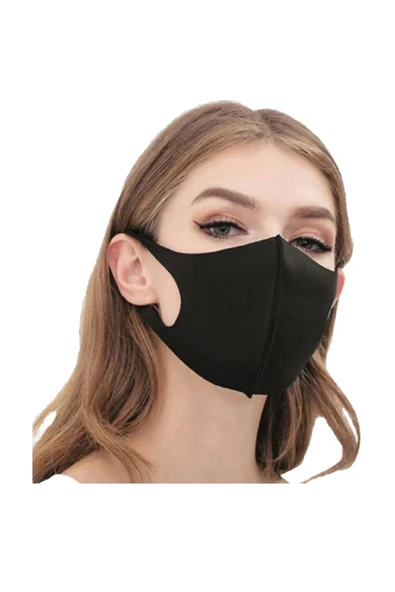 Nano Steril Siyah Yüz Maskesi Yüksek Filtrasyon ve Şık Tasarım