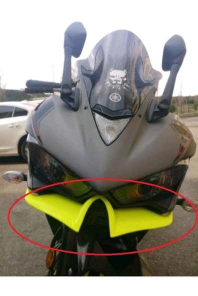 Yzf R25 Winglet Far Altı Grenajı, R25 Far Altı ( Neon Sarı ) - 2