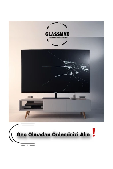 Glassmax Strong Srt 43uhd/5000 Uyumlu 43" Inç 109 Ekran Tv Ekran Koruyucu - 8