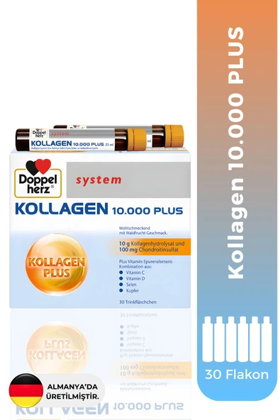 Doppelherz System Kollagen 10.000 Plus 30 X 25 ml Flakon ürün görseli