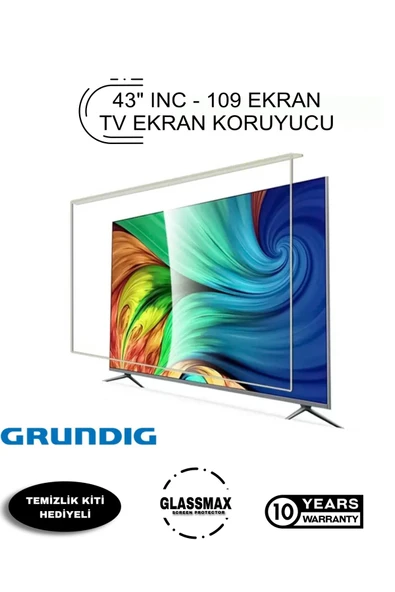 Glassmax Grundig 43AHD8400 Uyumlu 43" Inç 109 Ekran Tv Ekran Koruyucu ürün görseli