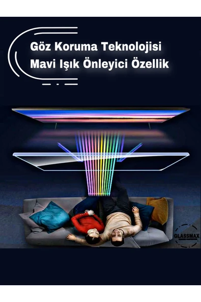 Glassmax Vestel 65U5000 Uyumlu 65" Inç 165 Ekran Tv Ekran Koruyucu - Resim 6