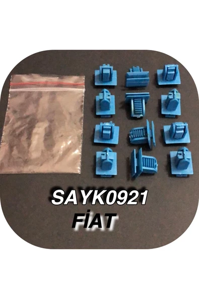SAYPİ  Fiat Döşeme Klips 12 ADET - 2