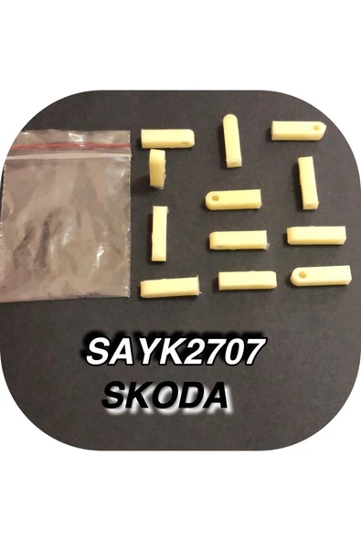 SAYPİ  Skoda Döşeme Klipsi 12 ADET - 3