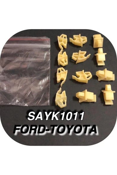 SAYPİ  Ford - Toyota Döşeme Klips 12 ADET - 3