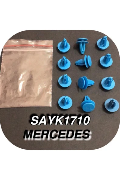 SAYPİ  Mercedes Döşeme Klipsi 12 ADET - 2