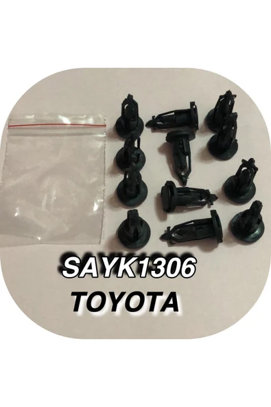 SAYPİ  Hyundaı Kıa Mazda Subaru Suzukı Toyota Lexus Daıhatsu Tampon Döşeme Klipsi Uzun 12 ADET - 2