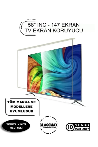 Glassmax 58" Inç 147 Ekran Tv Ekran Koruyucu ürün görseli