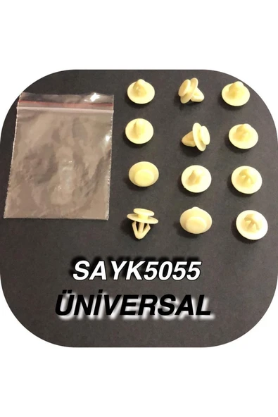 SAYPİ  Üniversal Döşeme Klips 12 ADET