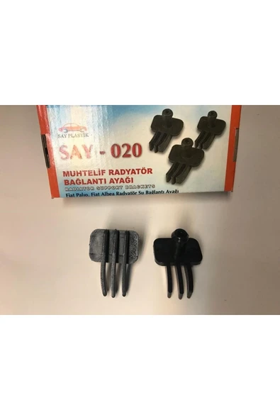 SAYPİ  SAY-020 Fıat Albea/palıo Radyatör Bağlantı Ayağı 2 Adet
