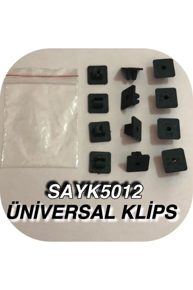 SAYPİ  Universal Klips.döşeme Klips 12 ADET - 2