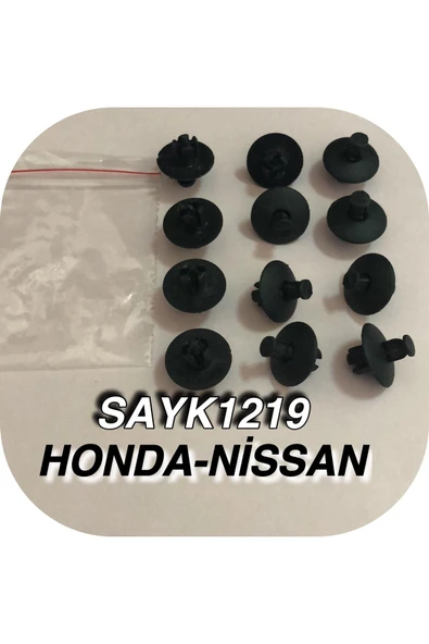SAYPİ  Honda - nissan Döşeme Klipsi 12 ADET - 2