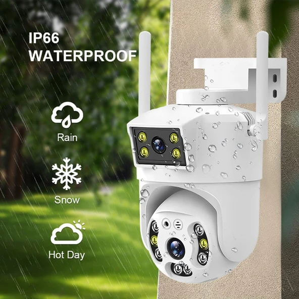 YS-10 PRO MAX IP WİFİ DIŞ MEKAN KAMERA - 5