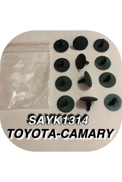SAYPİ  Toyota - Camary Döşeme Klips 12 ADET - 2