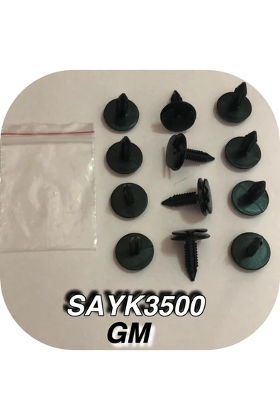 SAYPİ  Gm Döşeme Klips 12 ADET - 2
