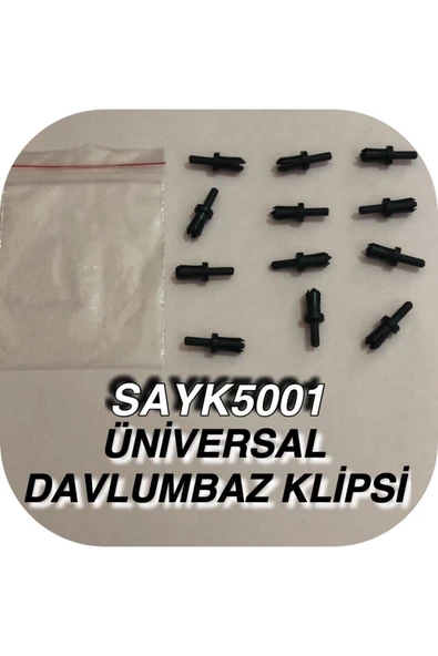SAYPİ  Unıversal Davlumbaz Klipsi 12 ADET - 2