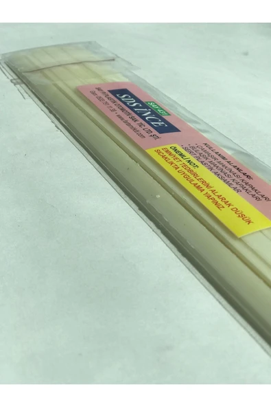 SAYPİ  Sds Ince Beyaz plastik Kaynak Çubuğu 100 gr - 6