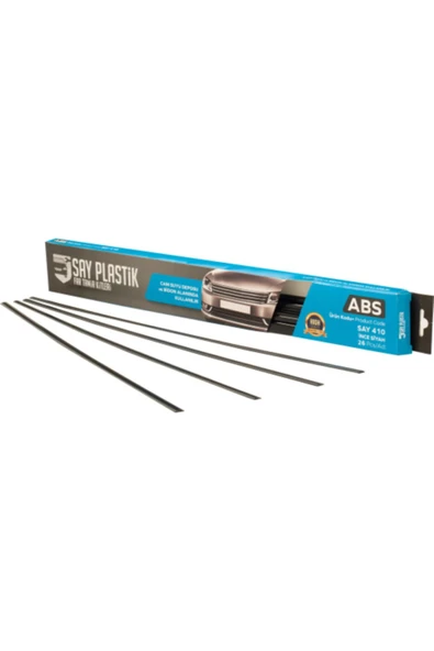 SAYPİ  Abs Ince Siyah Kaynak Çubuğu (15 Adet) 1500 gr