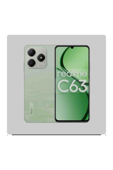 Realme C63 128Gb 6Gb Ram Yeşil Cep Telefonu (2 Yıl Türkiye Garantili)