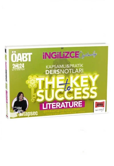 2024 ÖABT İngilizce Öğretmenliği The Key To Success Litarature Kapsamlı Ders Notları Yargı Yayınları