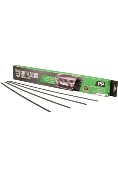 SAYPİ  Pp Ince Siyah Plaastik PLASTİK Kaynak Çubuğu (20 PAKET) 2 kg