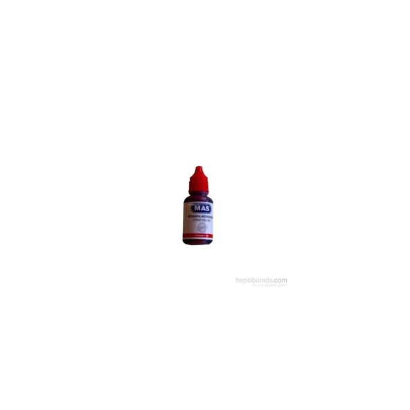 464 Istampa mürekkebi Kırmızı 20 ml 10'lu