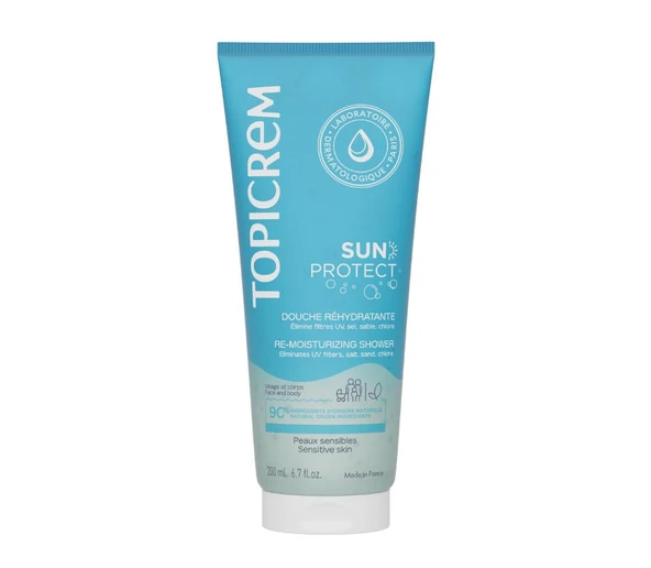 Topicrem Sun Protect Re-Moisturizing Shower Güneş Sonrası Duş Jeli 200ml