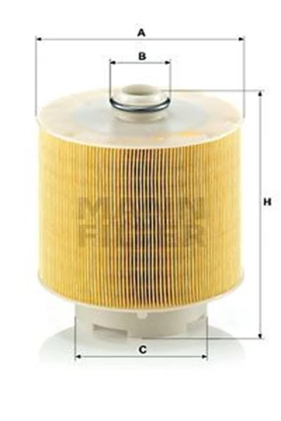MANN C17137/1x Hava Filtresi (AUDİ: A6 2.0TDİ 2.0TFSİ 05-) 4f0133843 (WE897417)