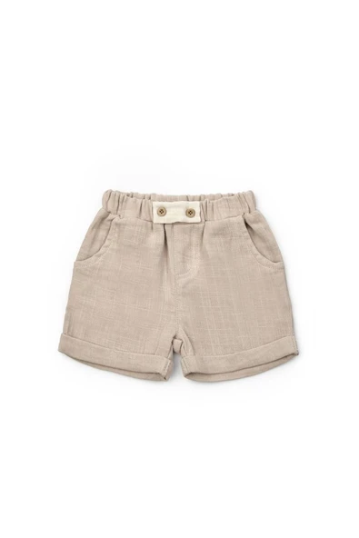 Bebek Kısa Kollu Tişört ve Pantolon Takımı, %100  Pamuk, Bebek ve Yenidoğan Serisi - CSYM7101 - 6