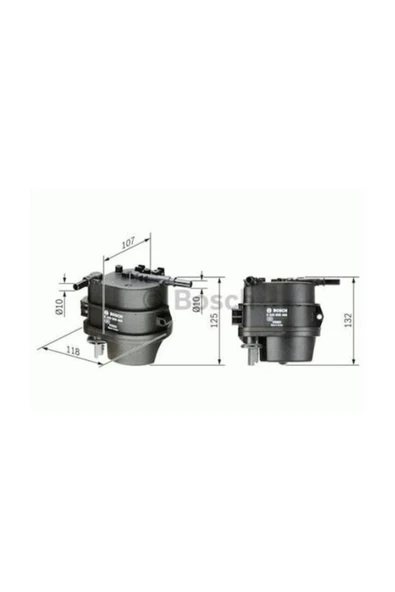 Bosch Peugeot 206 1.4 hdı Mazot Filtresi 2001-2009