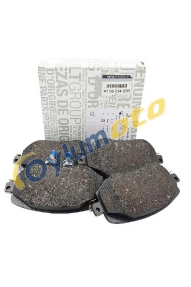 TayFa Otomopa Ürün Adı:ÖN FREN BALATASI MEGANE IV 410605929R  Malzeme Kodu:410603407R Marka:MAIS